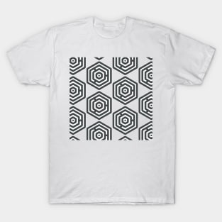 Hexagon pattern T-Shirt